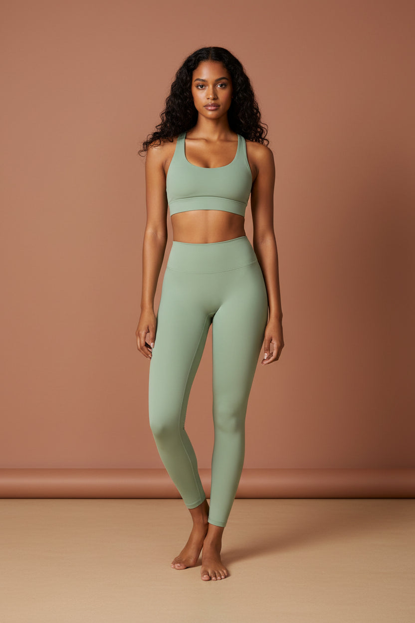 High waisted and hip lifting yoga pants for women