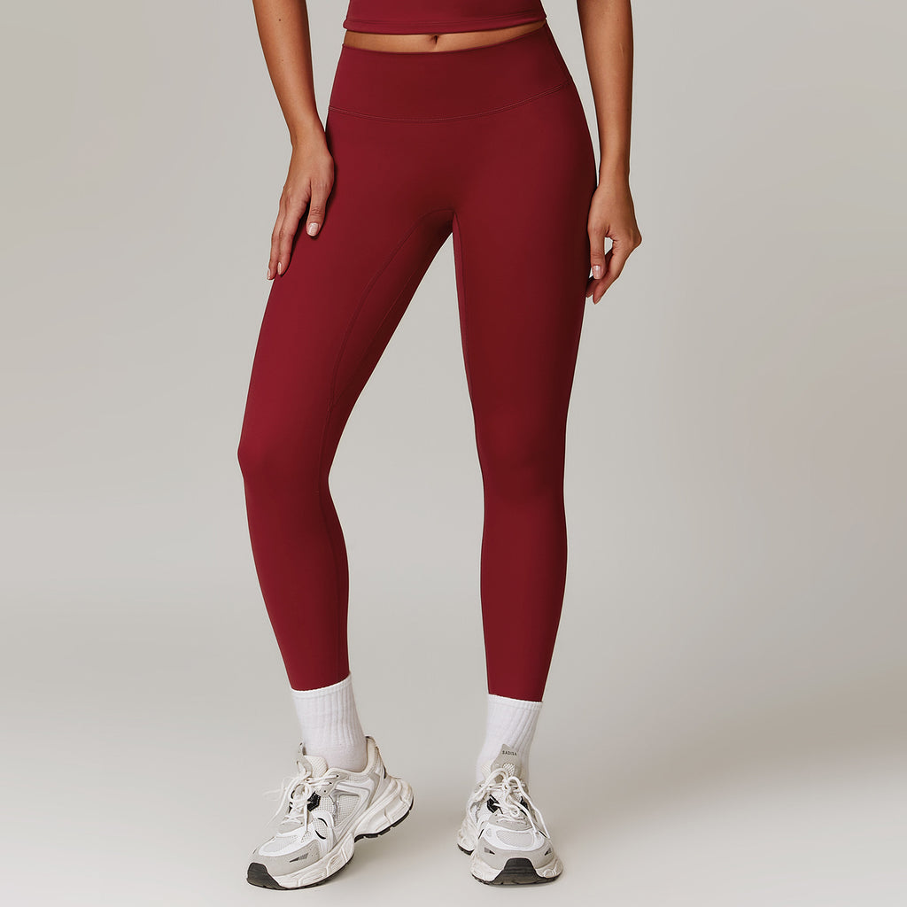 High waisted and hip lifting yoga pants for women