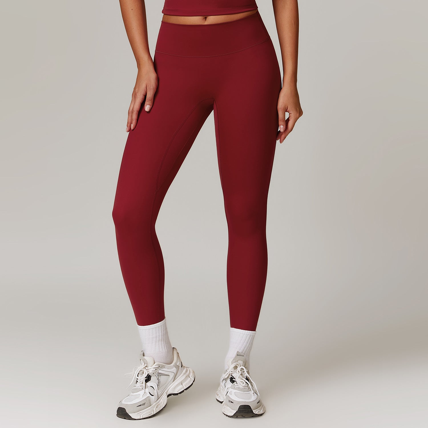 High waisted and hip lifting yoga pants for women
